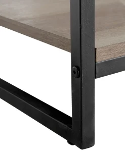 Estante Com 4 Prateleiras Castanha Escura Forres