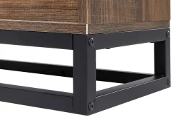 Estante Com 3 Prateleiras Castanha Escura Delta