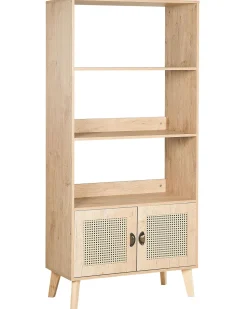 Estante Com 3 Prateleiras Castanha Clara Parton