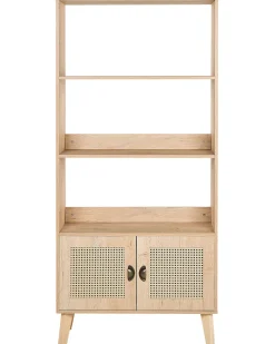 Estante Com 3 Prateleiras Castanha Clara Parton