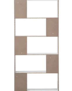 Estante Com 5 Prateleiras Branca Orilla