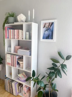 Estante Com 5 Prateleiras Branca Orilla