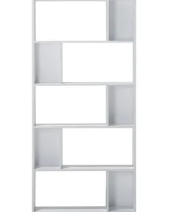 Estante Com 5 Prateleiras Branca Orilla