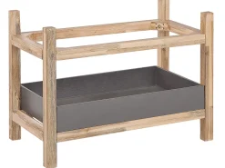 Estante Com 2 Prateleiras De Cimento Cinzento Oliena