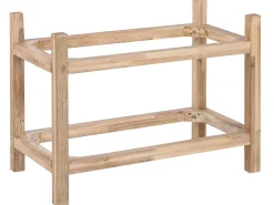 Estante Com 2 Prateleiras De Cimento Cinzento Oliena