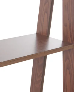 Estante Com 5 Prateleiras Castanha Escura Wilton