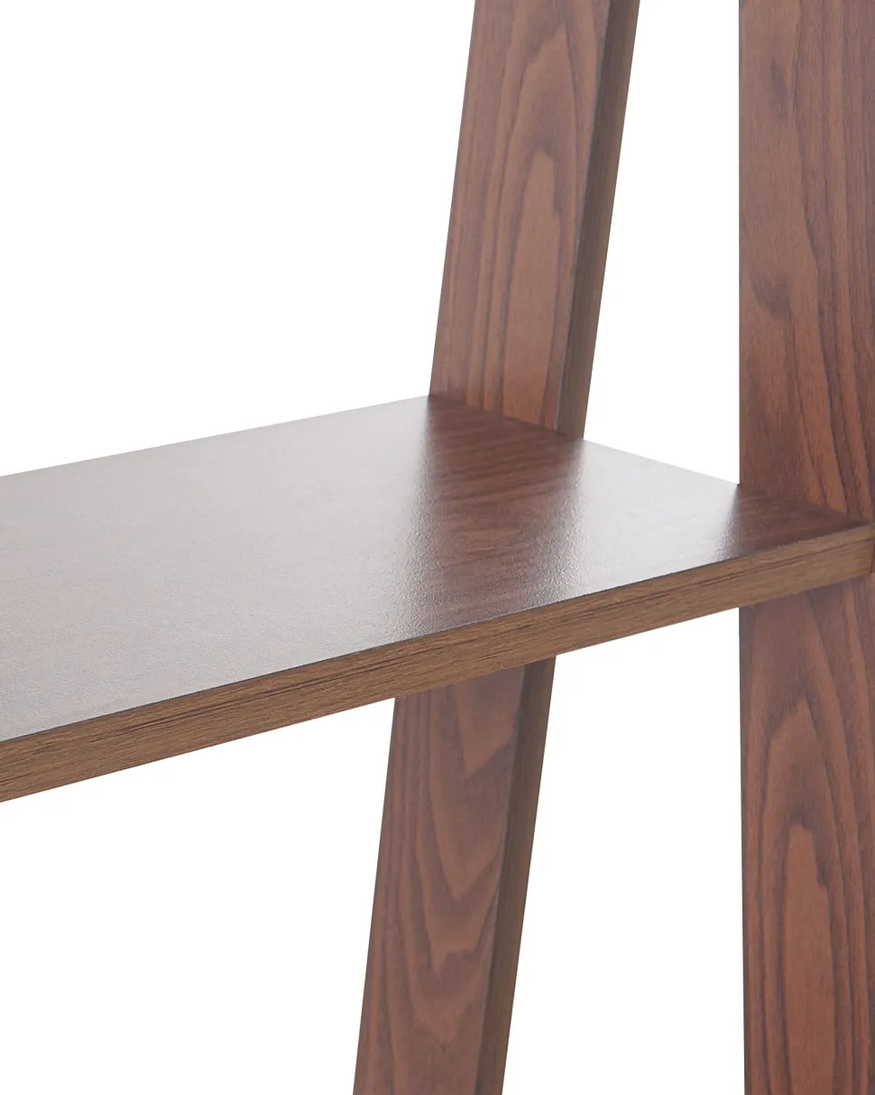 Estante Com 5 Prateleiras Castanha Escura Wilton