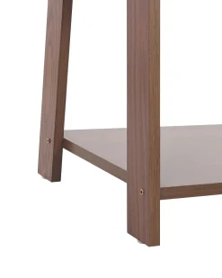 Estante Com 5 Prateleiras Castanha Escura Wilton