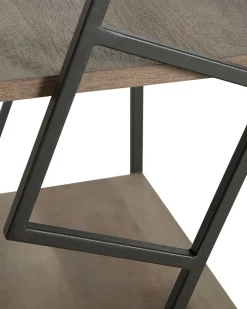 Estante Com 5 Prateleiras Castanha Escura Forres