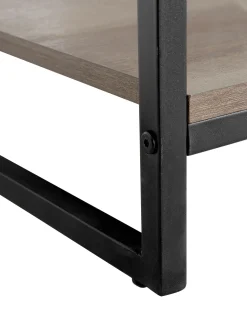 Estante Com 5 Prateleiras Castanha Escura Forres