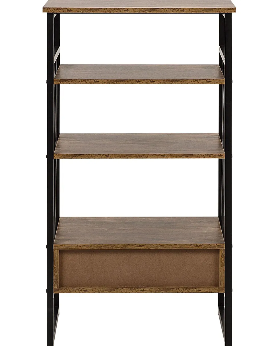 Estante Com 3 Prateleiras Castanha Escura Keene