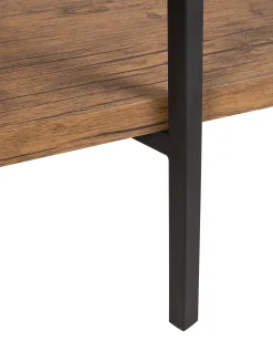 Estante Com 4 Prateleiras Castanha Escura Compton