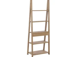 Estante Com 5 Prateleiras Castanha Clara Wilton