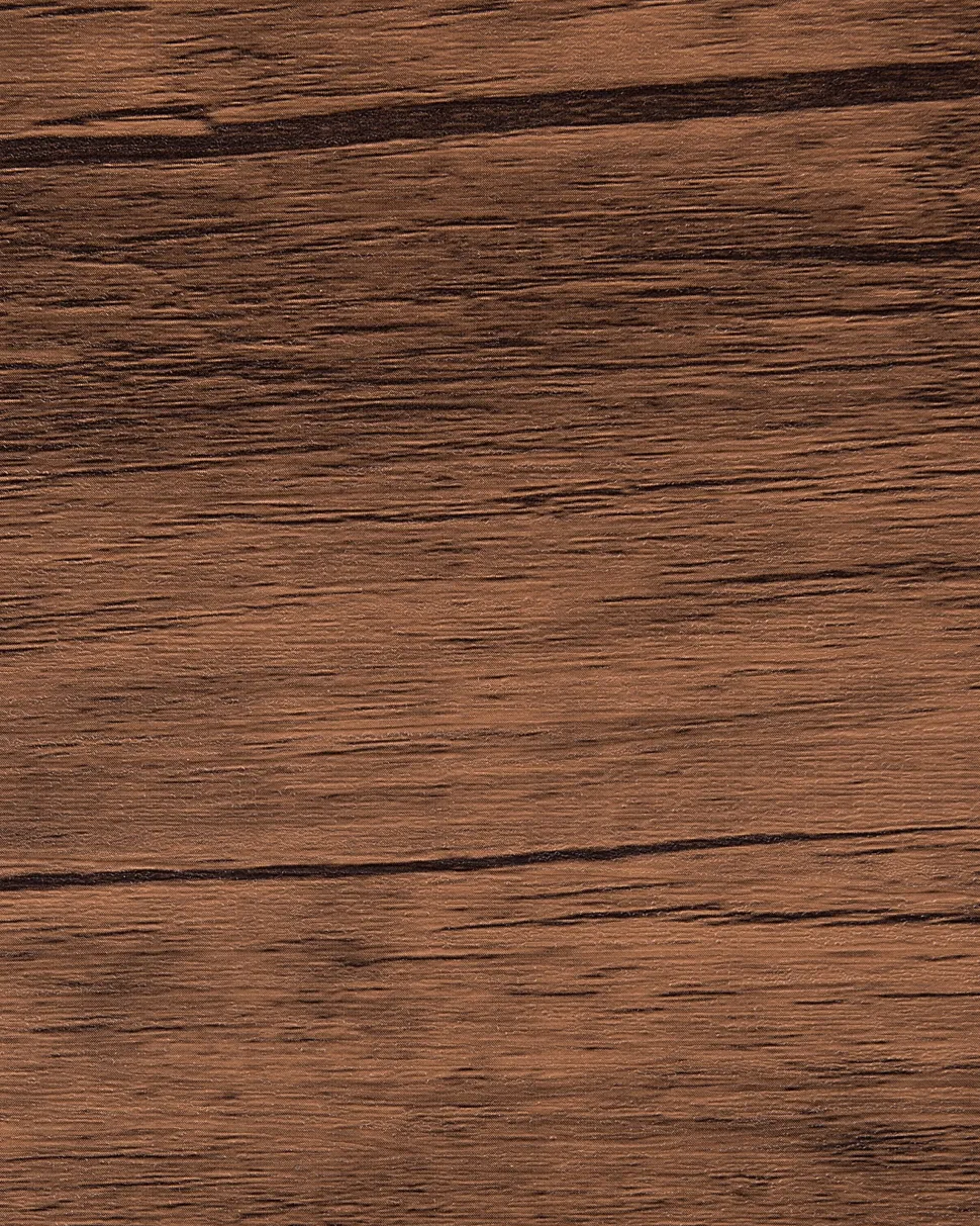 Estante Com 5 Prateleiras Em Madeira Escura Brisbane