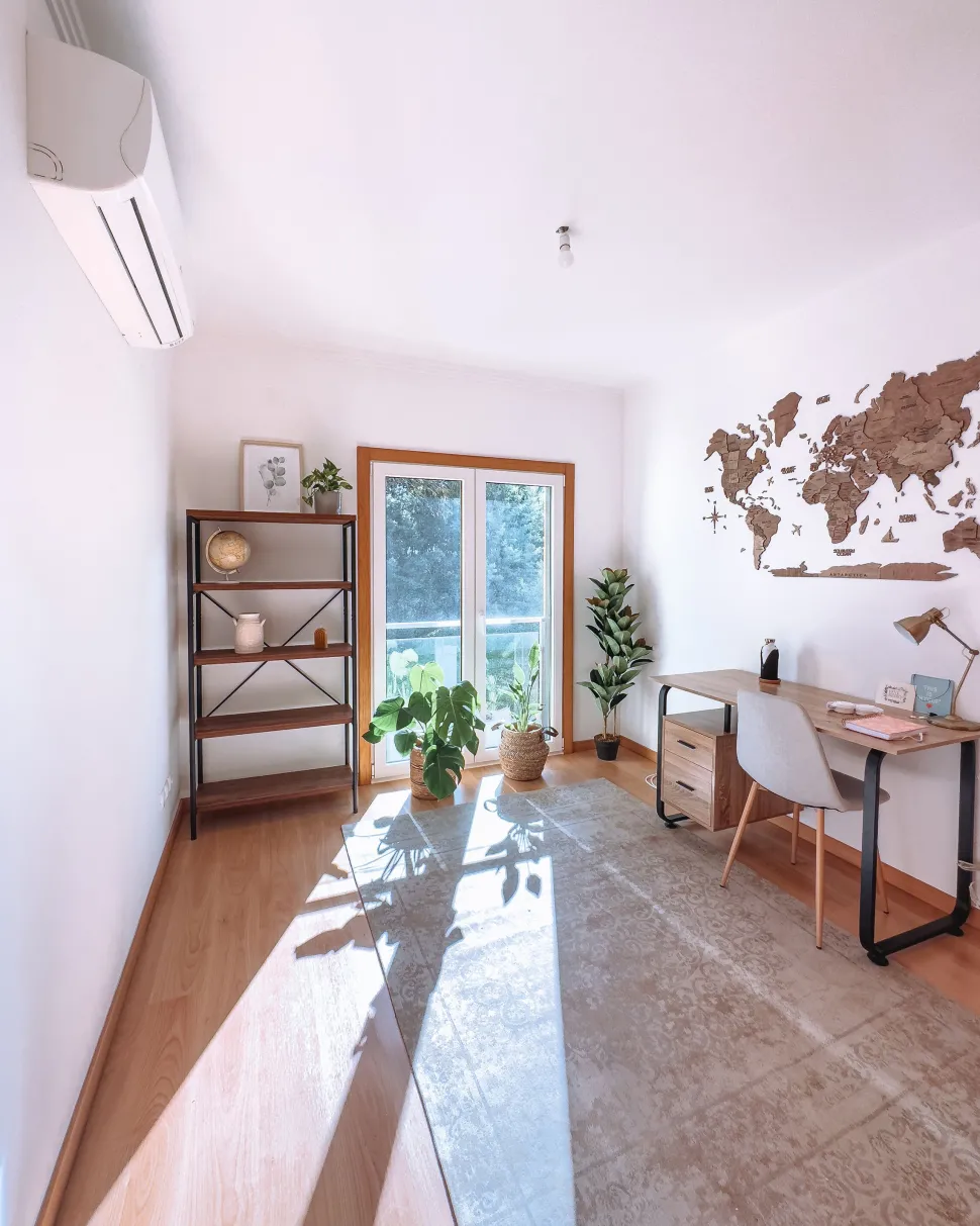 Estante Com 5 Prateleiras Em Madeira Escura Brisbane