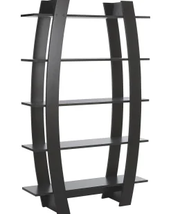 Estante Com 5 Prateleiras Preta Kener