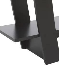 Estante Com 5 Prateleiras Preta Kener