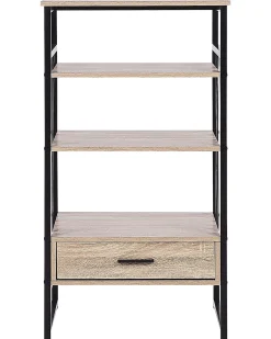 Estante Com 3 Prateleiras Castanha Clara Keene