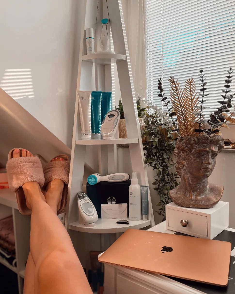 Estante De Canto Com 5 Prateleiras Branca Mobile Solo