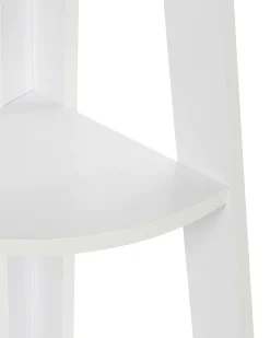 Estante De Canto Com 5 Prateleiras Branca Mobile Solo