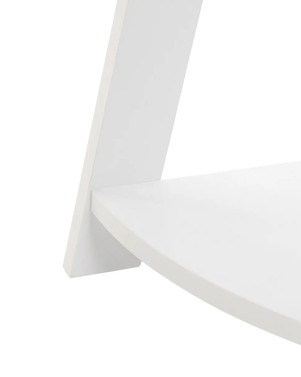 Estante De Canto Com 5 Prateleiras Branca Mobile Solo