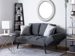 Estante De Canto Com 5 Prateleiras Preto E Castanho Claro Bexley