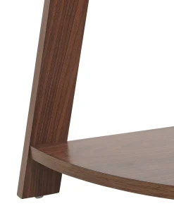 Estante De Canto Com 5 Prateleiras Castanha Mobile Solo