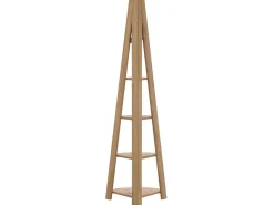 Estante De Canto Com 5 Prateleiras Castanha Clara Mobile Solo