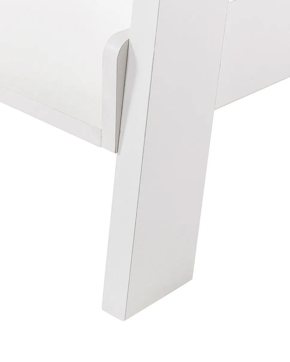 Estante Tipo Escada Com 5 Prateleiras Branca Mobile Duo