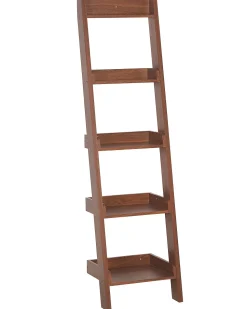 Estante Tipo Escada Com 5 Prateleiras Castanha Mobile Duo
