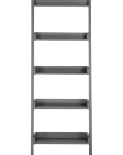 Estante Tipo Escada Com 5 Prateleiras Cinzenta Mobile Trio