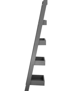 Estante Tipo Escada Com 5 Prateleiras Cinzenta Mobile Trio