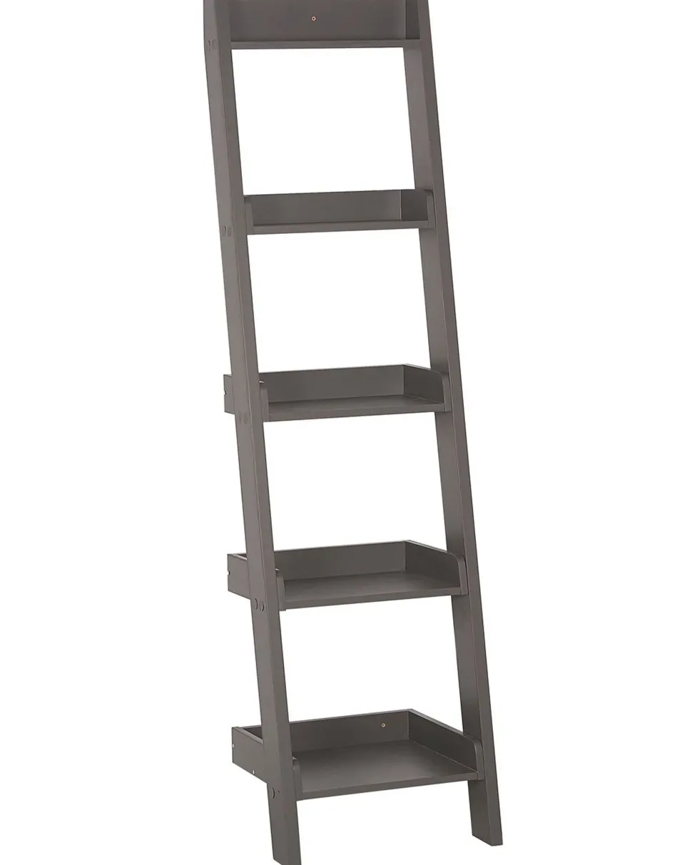Estante Tipo Escada Com 5 Prateleiras Cinzenta Mobile Duo