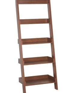 Estante Tipo Escada Com 5 Prateleiras Castanha Mobile Trio