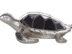Estatueta Decorativa Prateada Tortoise