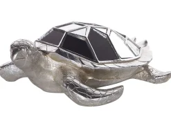 Estatueta Decorativa Prateada Tortoise