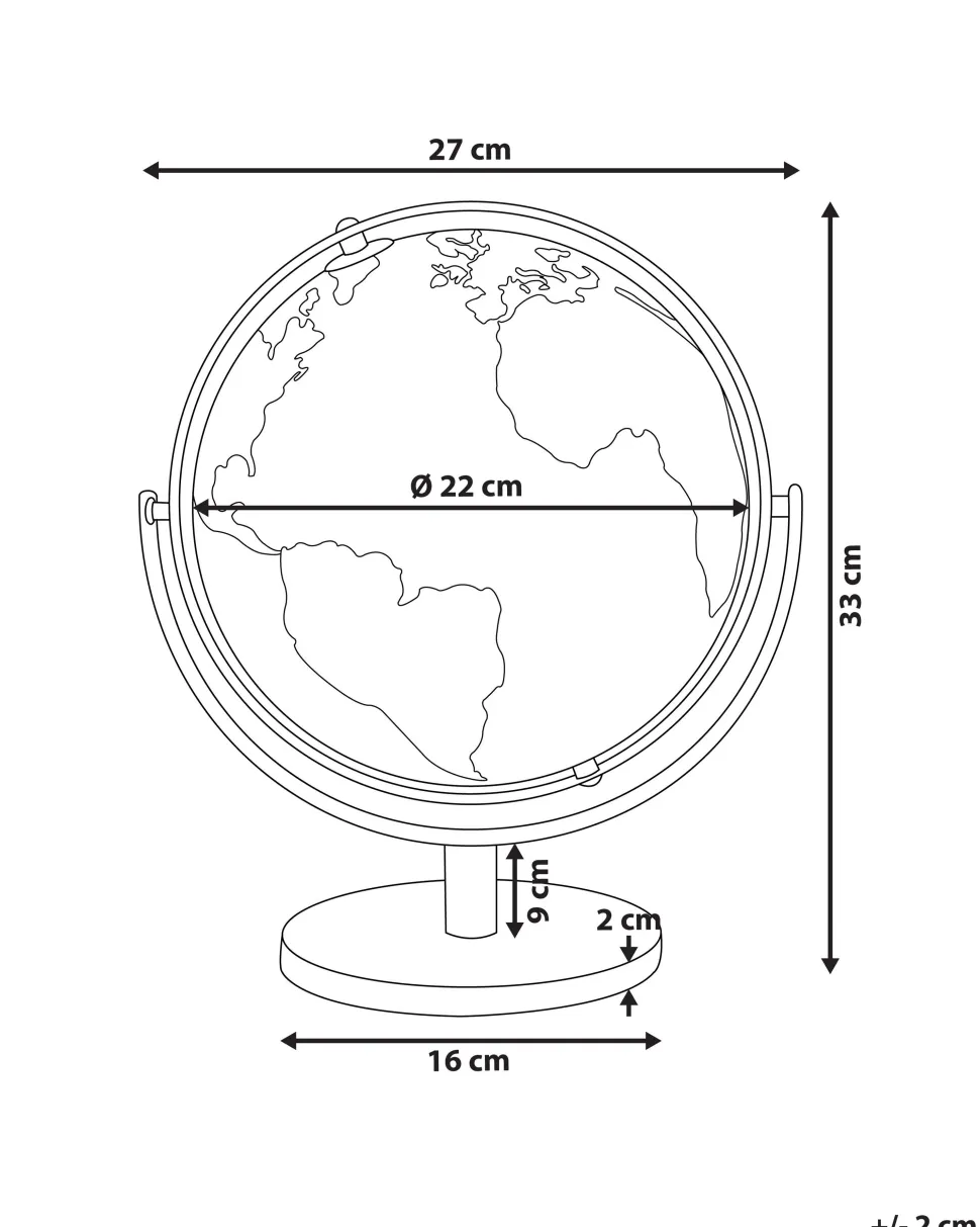Globo Decorativo Prateado 33 Cm Drake