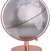 Globo Decorativo Prateado 28 Cm Cabot