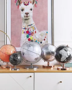 Globo Decorativo Prateado 28 Cm Cabot