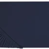 Lencol-Capa Em Algodao Azul Escuro 90 X 200 Cm Hofuf