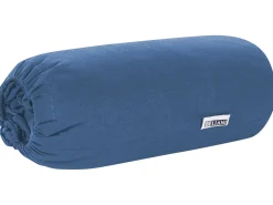 Lencol-Capa Em Algodao Azul Marinho 90 X 200 Cm Janbu