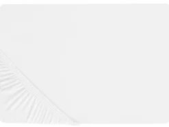 Lencol-Capa Em Algodao Branco 200 X 200 Cm Janbu