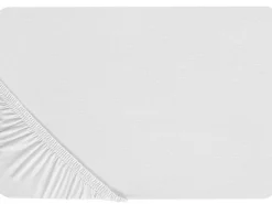 Lencol-Capa Em Algodao Branco 90 X 200 Cm Hofuf