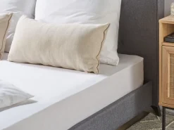 Lencol-Capa Em Algodao Branco 90 X 200 Cm Hofuf