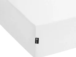 Lencol-Capa Em Algodao Branco 90 X 200 Cm Hofuf