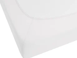 Lencol-Capa Em Algodao Branco 90 X 200 Cm Hofuf