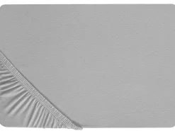 Lencol-Capa Em Algodao Cinzento Claro 90 X 200 Cm Hofuf