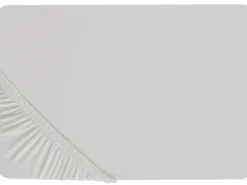 Lencol-Capa Em Algodao Cinzento Claro 200 X 200 Cm Janbu