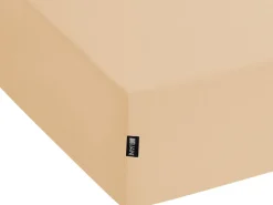 Lencol-Capa Em Algodao Cor De Areia 200 X 200 Cm Janbu