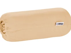 Lencol-Capa Em Algodao Cor De Areia 200 X 200 Cm Janbu